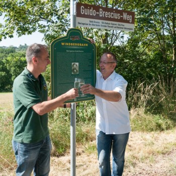 Einweihung Guido-Brescius-Weg