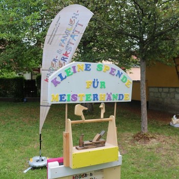 Auch die Kinder- und Familienwerkstatt ist dabei.