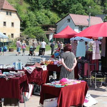 Flanieren über die Trödelmeile