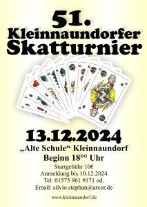 51. Skatturnier