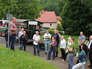 Die Maßnahmen um den Rundwanderweg werden erläutert